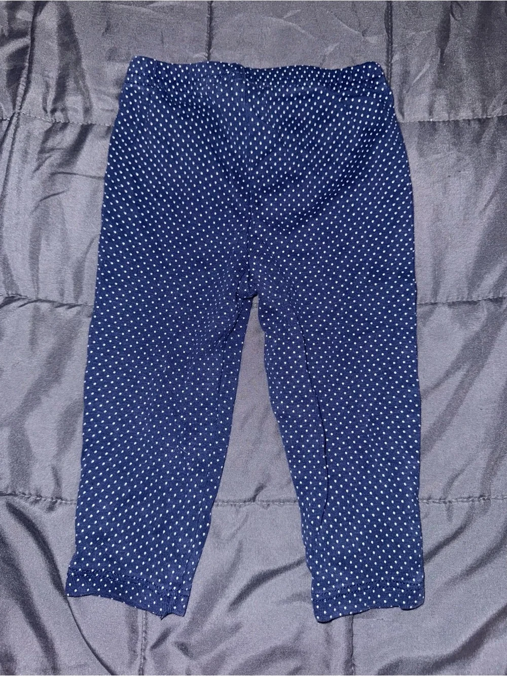 Carter's Navy Blue Polka Dot Leggings